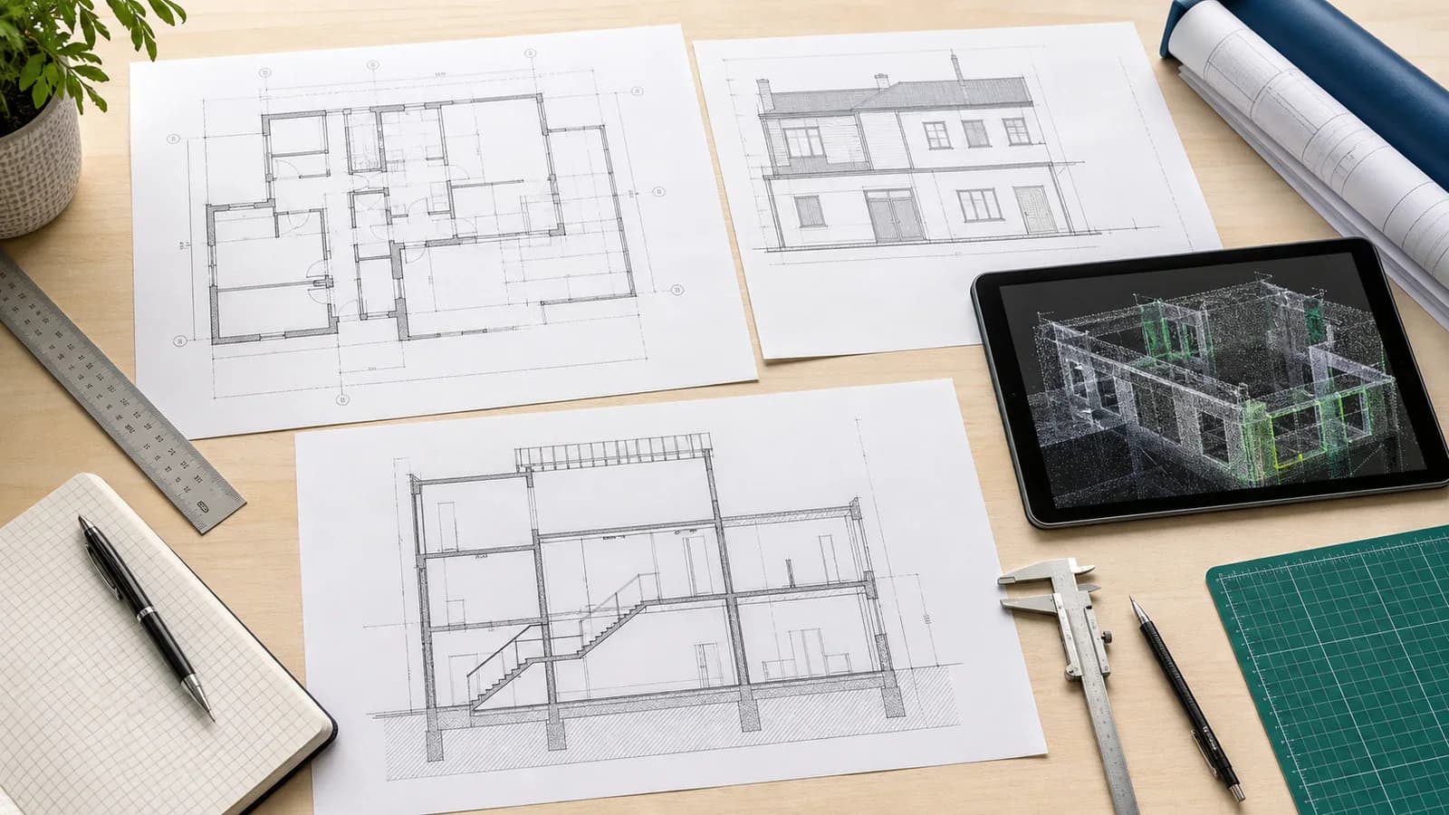 DWG и PDF чертежи как достаточный результат для ремонта и передачи подрядчику