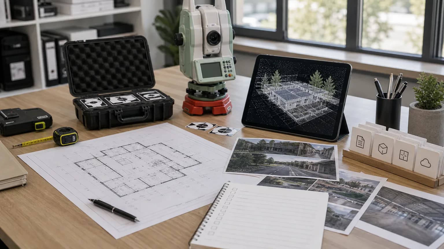 Техническое задание на лазерное 3D-сканирование с облаком точек, планом объекта и форматами материалов