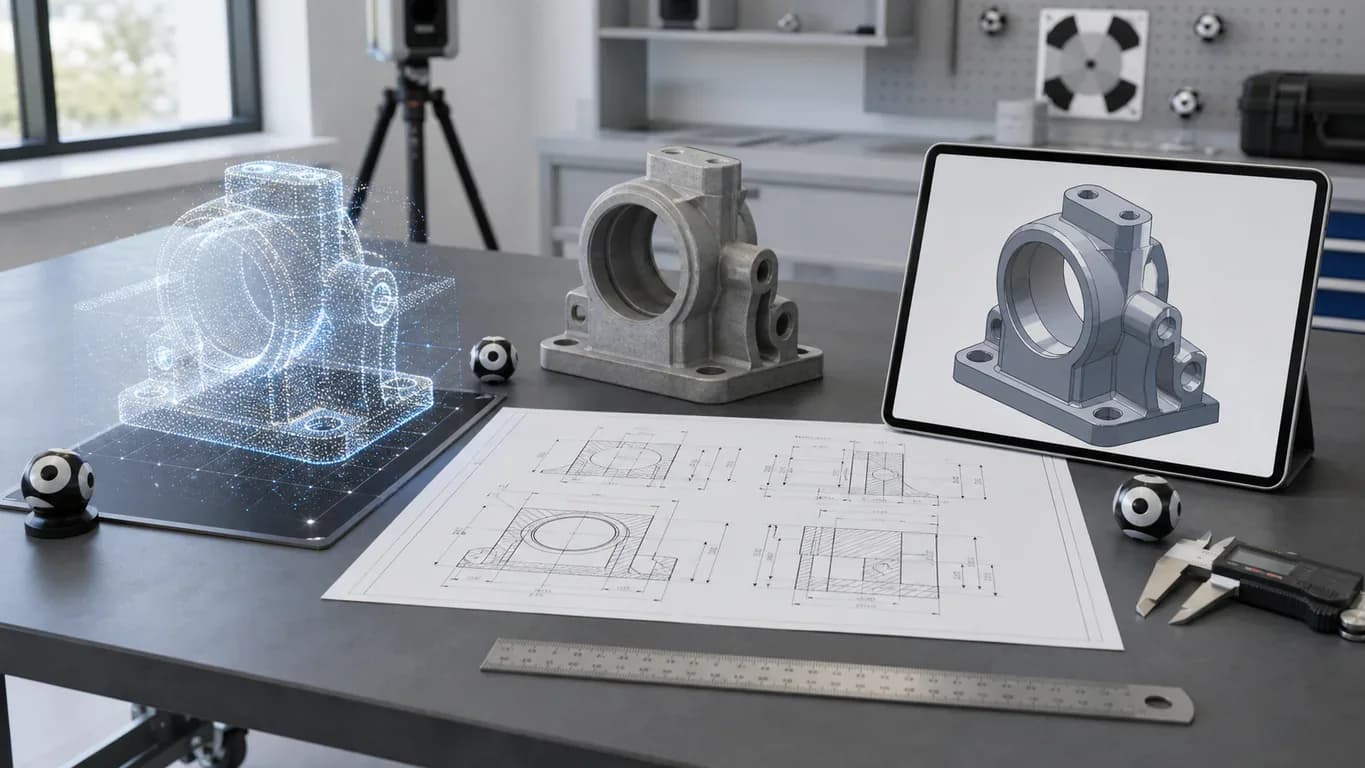 Разница между точностью облака точек, чертежа и 3D CAD модели