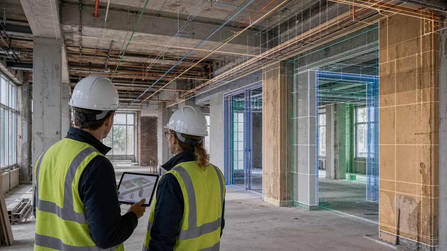 Согласование детализации Scan-to-BIM на объекте реконструкции